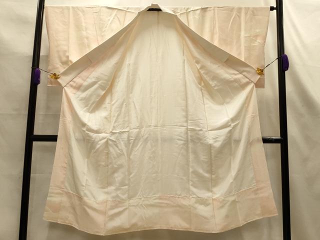 平和屋着物■長襦袢 袷 重ね山風景文 暈し染め 正絹 逸品 AABL7505sx