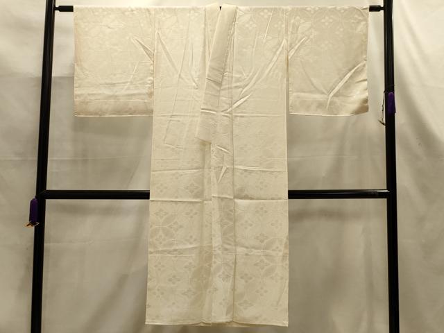 平和屋着物■長襦袢 袷 七宝文 正絹 逸品 AABL7506sx