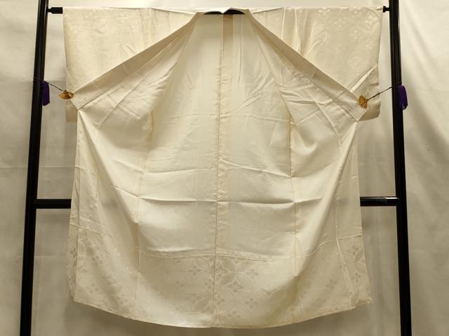 平和屋着物■長襦袢 袷 七宝文 正絹 逸品 AABL7506sx