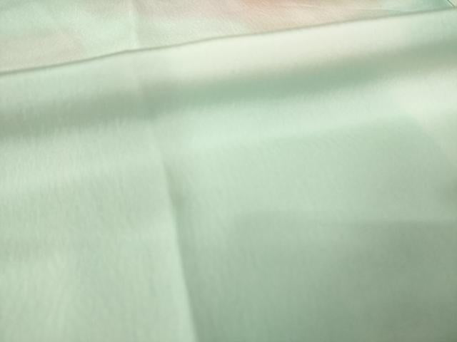 平和屋着物●長襦袢 無双仕立て 色紙重ね文 正絹 逸品 AABL7524ck