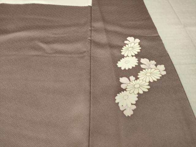 平和屋着物●豪華色留袖 作家物 渡り橋花文 金彩 正絹 逸品 AABL7556ck