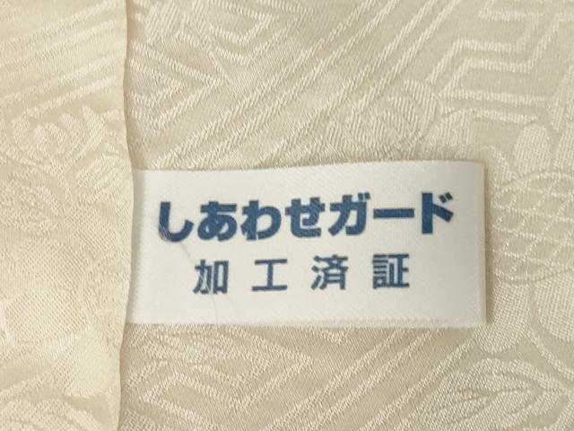 平和屋着物●訪問着 総絞り 斜縞 正絹 逸品 AABL7635ck