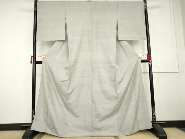 平和屋着物●上質な紬 十字 正絹 逸品 AABL7675cs