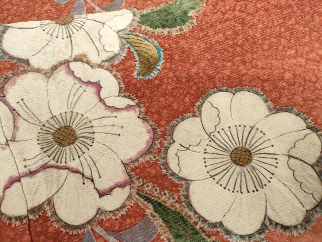 平和屋着物●豪華振袖 辻が花 暈し染め 銀通し地 正絹 逸品 AABL7714cs