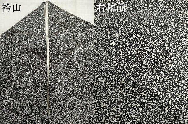 平和屋着物●中西進・栄俊 訪問着 刺繍 枝木につぼみ たたき染め 銀彩 正絹 逸品 AABL7719cs