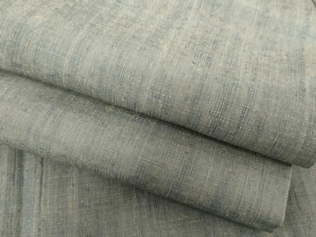 平和屋着物▼男性 紬 霞文 正絹 逸品 AABL7726cs