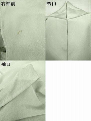 平和屋着物●中国三大刺繍 スワトウ刺繍 汕頭刺繍 総刺繍 色留袖 松竹梅人物風景文 暈し染め 正絹 逸品 AABL7769cs