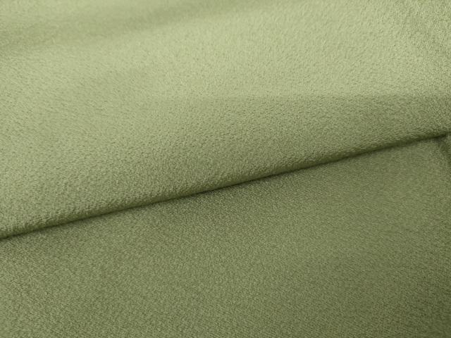 平和屋着物●上質な色無地 柳染色 正絹 逸品 AABL7775cs