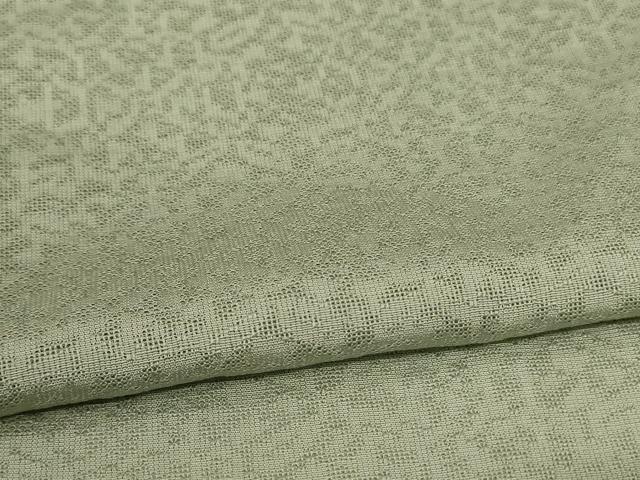 平和屋着物*夏物 色無地 紗 柳鼠色 正絹 逸品 AABL7855jd