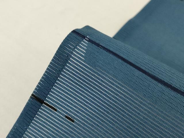 平和屋着物*夏物 小紋 絽 抽象文 洗える着物 AABL7858jd