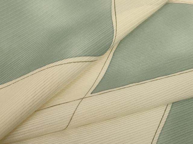 平和屋着物*夏物 小紋 絽 切嵌文 正絹 逸品 AABL7882jd