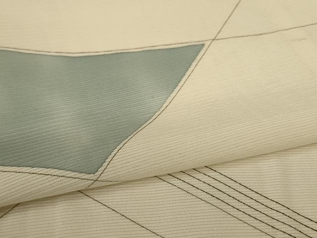 平和屋着物*夏物 小紋 絽 切嵌文 正絹 逸品 AABL7882jd