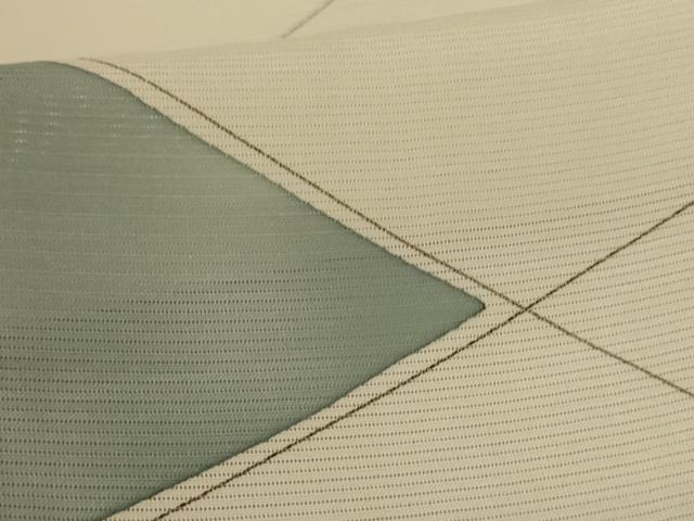 平和屋着物*夏物 小紋 絽 切嵌文 正絹 逸品 AABL7882jd