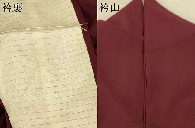 平和屋着物*夏物 色無地 絽 紫鳶色 正絹 逸品 AABL7943jd