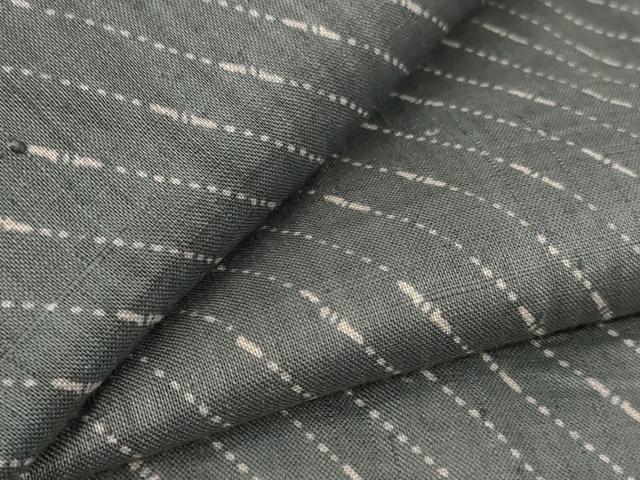平和屋着物*夏物 上布 変わり斜縞 麻 逸品 AABL7947jd