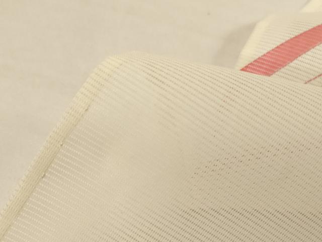 平和屋着物*夏物 小紋 絽 枝葉文 洗える着物 AABL7997jd