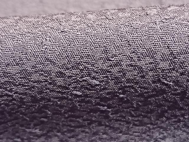 平和屋着物●上質な色無地 紋意匠 紫苑色 正絹 逸品 AABL8002fy