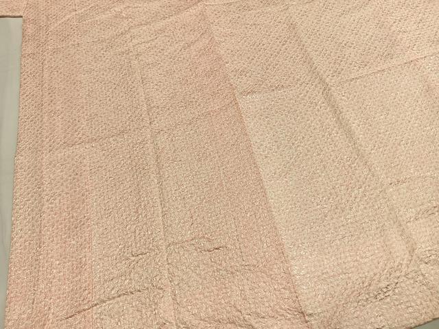 平和屋着物●長襦袢 袷 総絞り 正絹 逸品 AABL8004fy