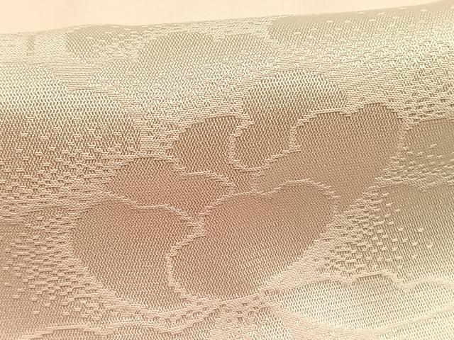 平和屋着物●振袖用長襦袢 袷 亀甲草花地紋 暈し染め 半衿刺繍 正絹 逸品 AABL8011fy
