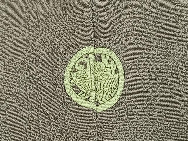 平和屋着物●豪華色留袖 寿光織 蝶尽くし 金銀糸 正絹 逸品 AABL8083fy