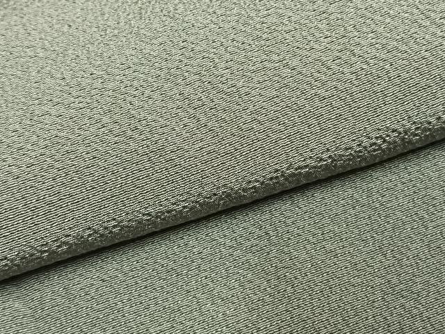 平和屋着物●上質な色無地 鼠色 正絹 逸品 AABL8113fy