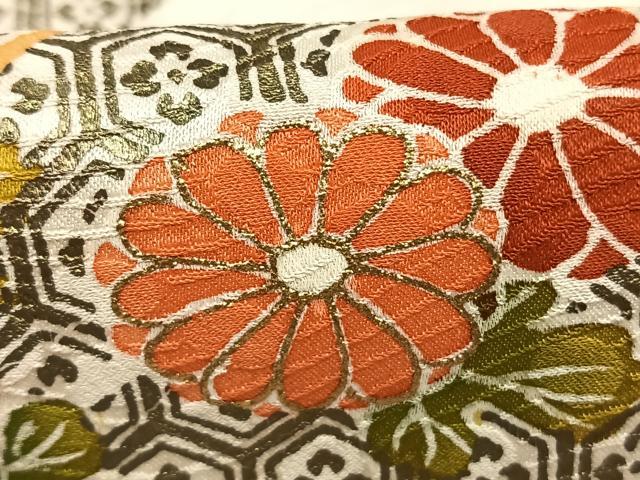 平和屋着物●訪問着 絞り 枝梅花文 金彩 正絹 逸品 AABL8139fy