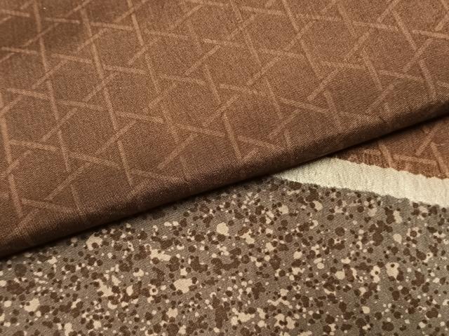 平和屋着物●世界的友禅作家 千地泰弘 訪問着 本場大島紬 霞文 ますいわ屋扱い 正絹 逸品 AABL8185fy
