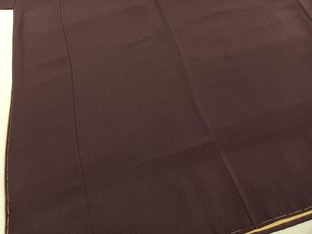平和屋着物●上質な色無地 滅紫色 やまと誂製 正絹 逸品 未使用 AABL8187fy