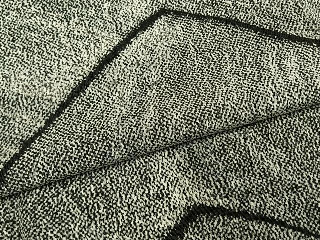 平和屋着物●皇室献上作家 北出与三郎 訪問着 幾何学文様 正絹 逸品 AABL8216fy