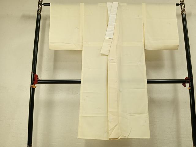 平和屋着物●長襦袢 単衣 兎花文 洗える着物 AABL8241fy