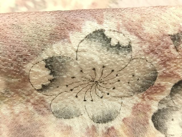 平和屋着物●十日町 名門 滝泰謹製 訪問着 絞り 辻が花 正絹 逸品 AABL8261fy