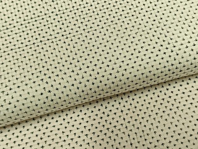 平和屋着物●本場大島紬 白大島 一元絣 正絹 逸品 AABL8328fy