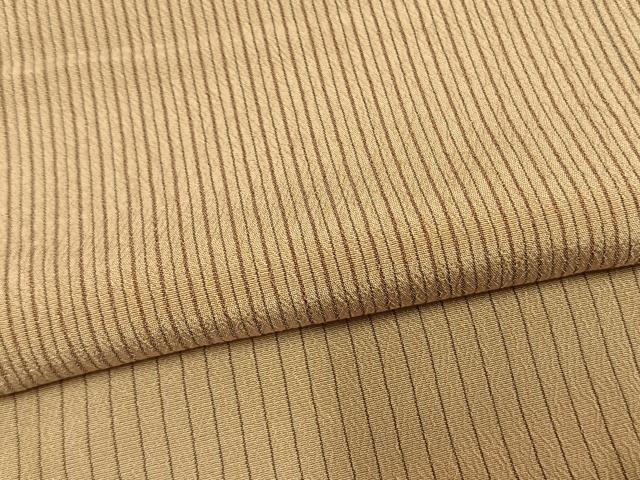 平和屋着物●訪問着 縞 正絹 逸品 AABL8347fy