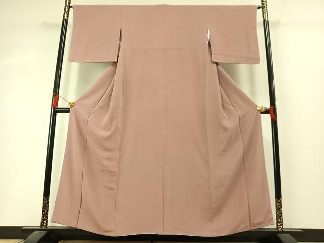 平和屋着物●上質な色無地 鴇浅葱色 正絹 逸品 AABL8373fy
