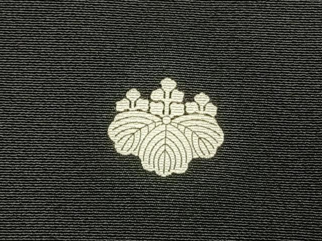 平和屋着物●豪華黒留袖 作家物 地紙花文 金彩 正絹 逸品 AABL8416fy