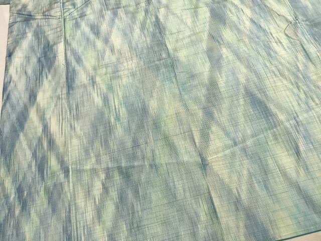 平和屋着物●上質な紬 霞文 正絹 逸品 未使用 AABL8419fy