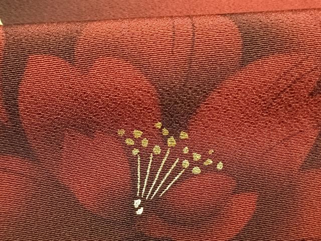 平和屋着物●豪華振袖 草花文 暈し染め 金彩 正絹 逸品 未使用 AABL8441fy