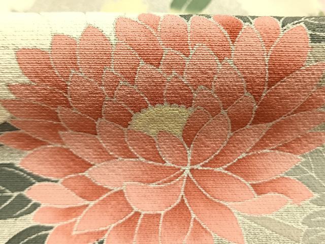 平和屋着物●訪問着 作家物 枝花文 暈し染め 正絹 逸品 AABL8450fy