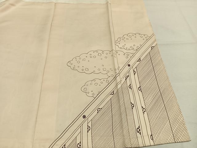 平和屋着物●豪華色留袖 人物文 金彩 正絹 逸品 AABL8639fy
