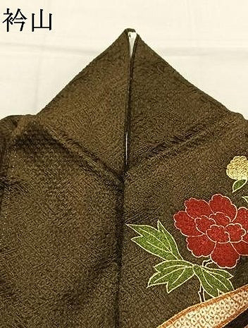 平和屋着物●豪華振袖 絞り 駒刺繍 草花文 ロング丈 正絹 逸品 AABL8695fy