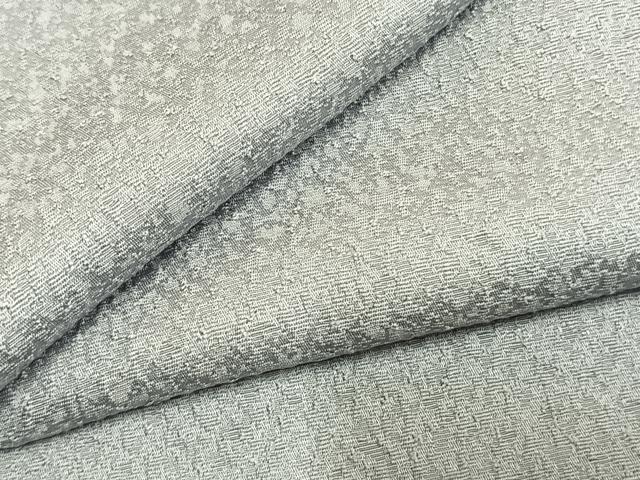 平和屋着物●上質な色無地 紋意匠 灰青色 正絹 逸品 未使用 AABL8702fy