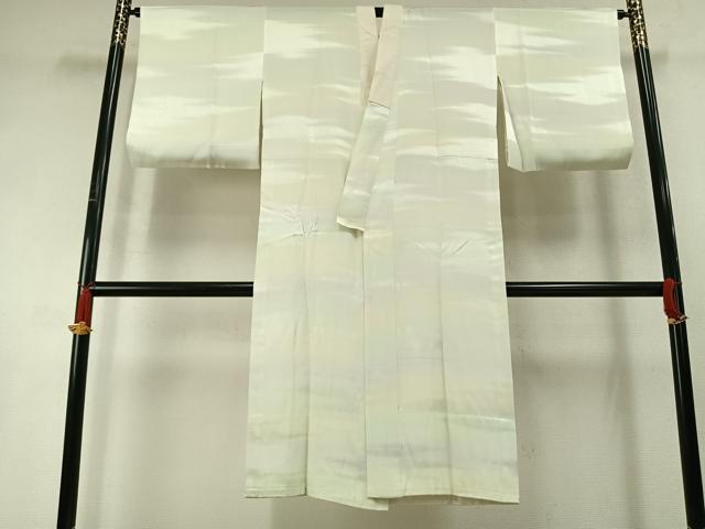 平和屋着物●長襦袢 無双仕立て 作家物 霞地紋 暈し染め 正絹 逸品 AABL8727fy