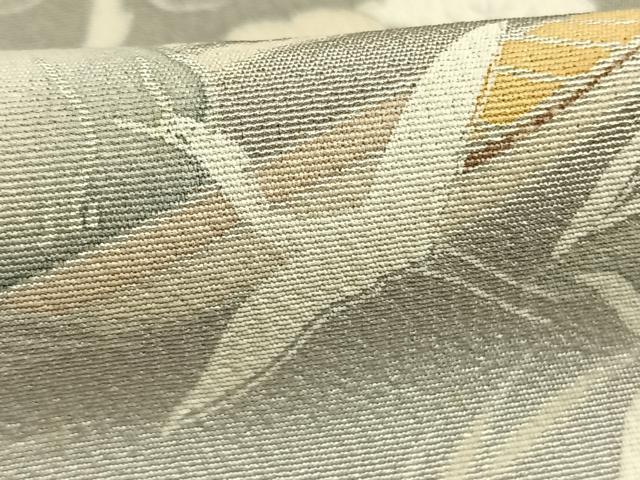 平和屋着物●訪問着 友禅 飛鳥枝松文 暈し染め ロング丈 正絹 逸品 AABL8732fy
