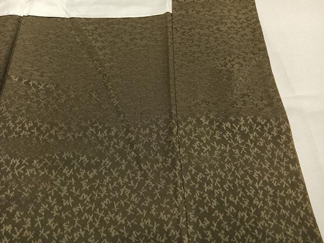 平和屋着物●染色の魔術師 染乃座・大久保玄才 そめのざ玄才 小紋 霞文 正絹 逸品 AABL8747fy