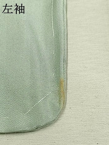 平和屋着物●訪問着 紬地 幾何学文様 正絹 逸品 AABL8748fy