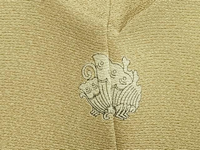 平和屋着物●訪問着 草花文 暈し染め 金銀彩 正絹 逸品 AABL8754fy