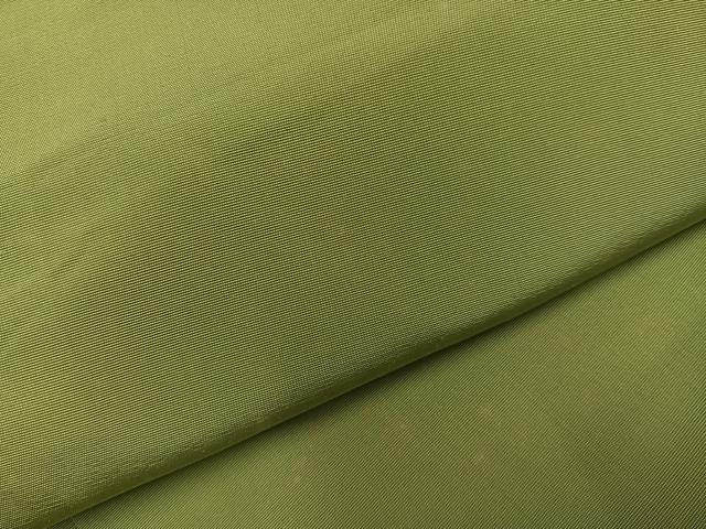 平和屋着物●男性 馬乗り袴 青朽葉色 正絹 逸品 AABL8775ph