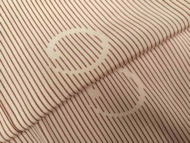 平和屋着物●長襦袢 無双仕立て 泥染め 間道 反端付き 正絹 逸品 AABL8804ph
