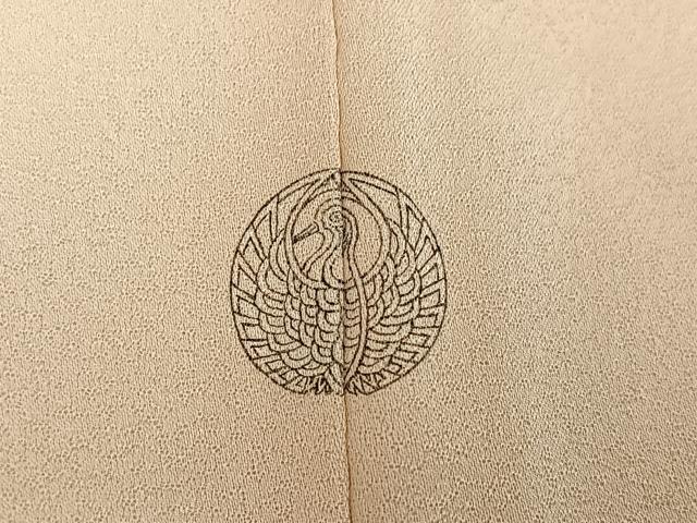 平和屋着物●訪問着 刺繍 草花文 金彩 正絹 逸品 AABL8849ph