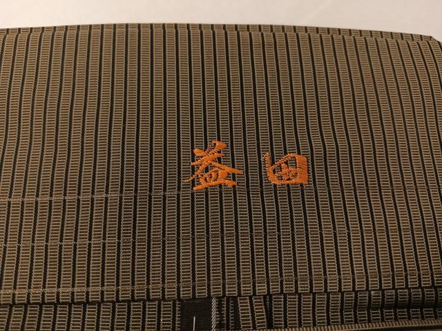 平和屋着物●男性 行灯袴 縞 正絹 逸品 未使用 AABL8876ph